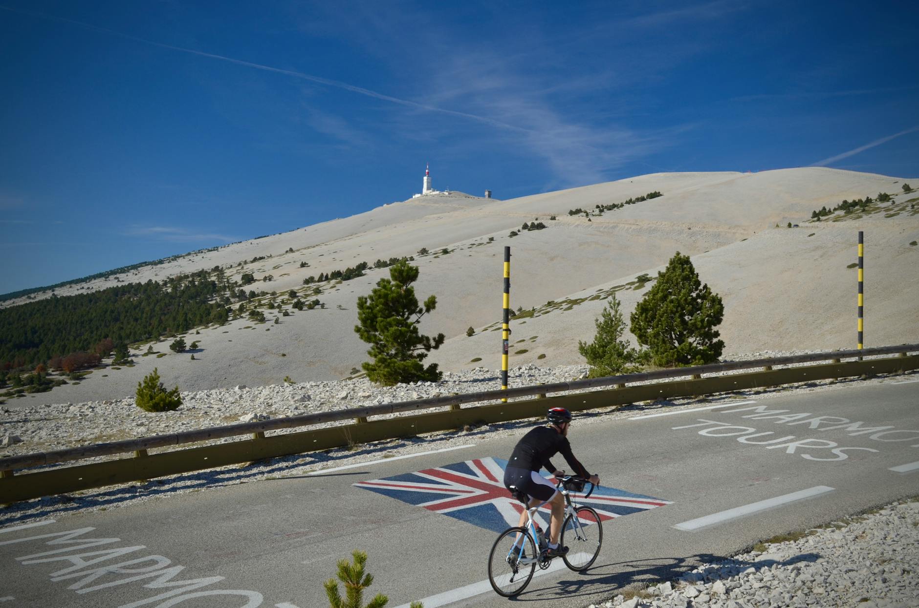 Cyclisme en montagne alpine