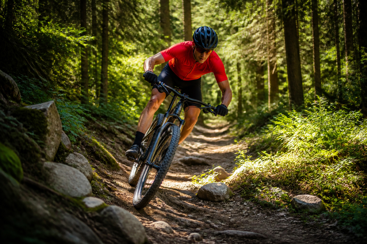 Vtt cross country laventure en foret